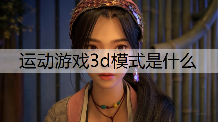 运动游戏3d模式是什么
